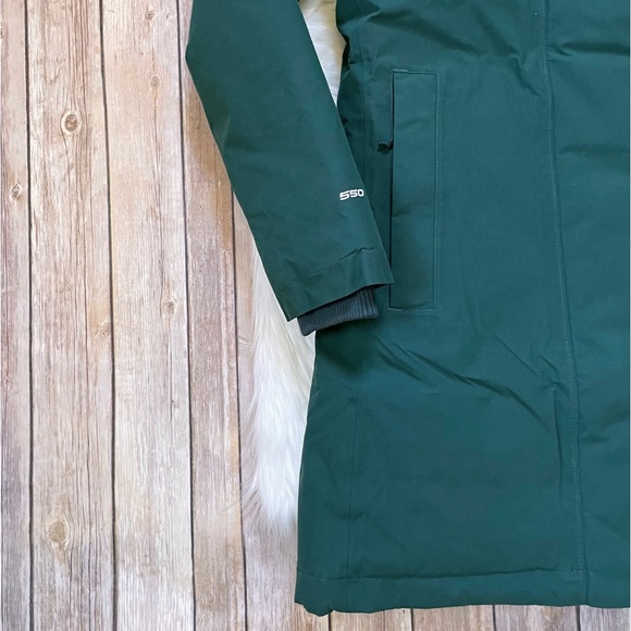 The North Face Women’s Arctic Parka Coat In Ponderosa Green - Picture 5 of 9